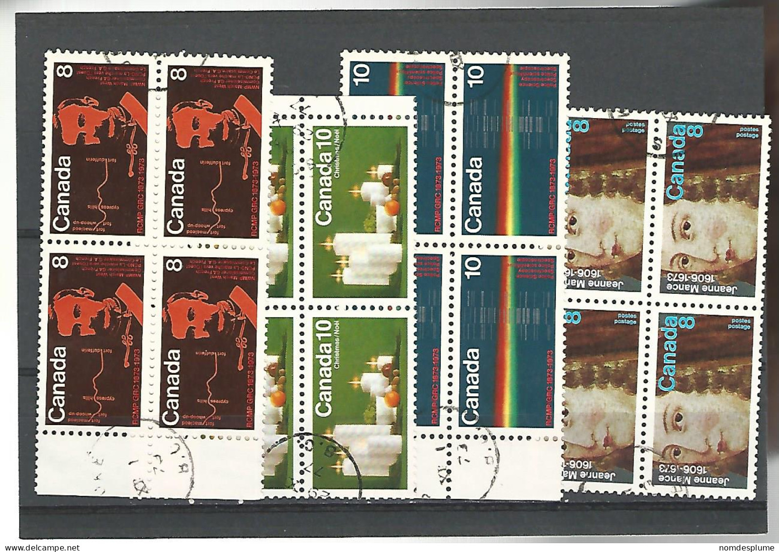 54572 ) Collection Canada Block - Hojas Bloque