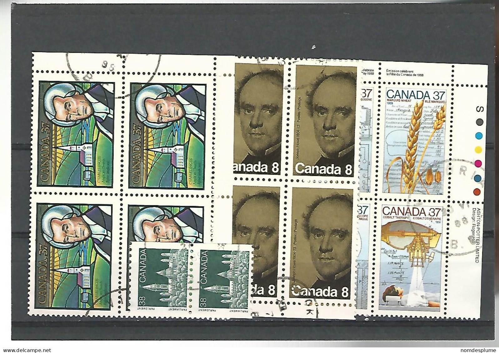 54573 ) Collection Canada Block - Blocks & Sheetlets