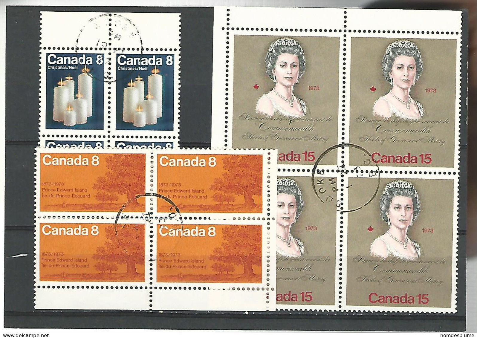 54574 ) Collection Canada Block - Blokken & Velletjes