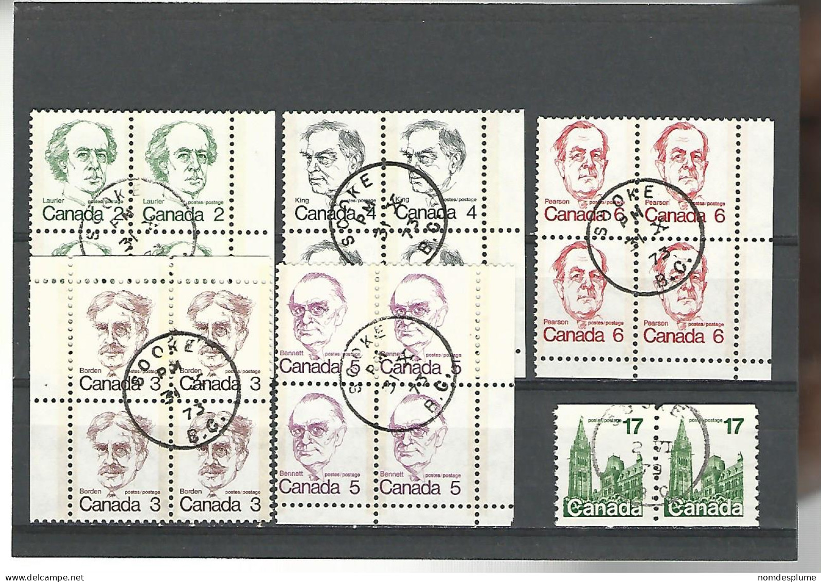 54575 ) Collection Canada Block - Blocs-feuillets