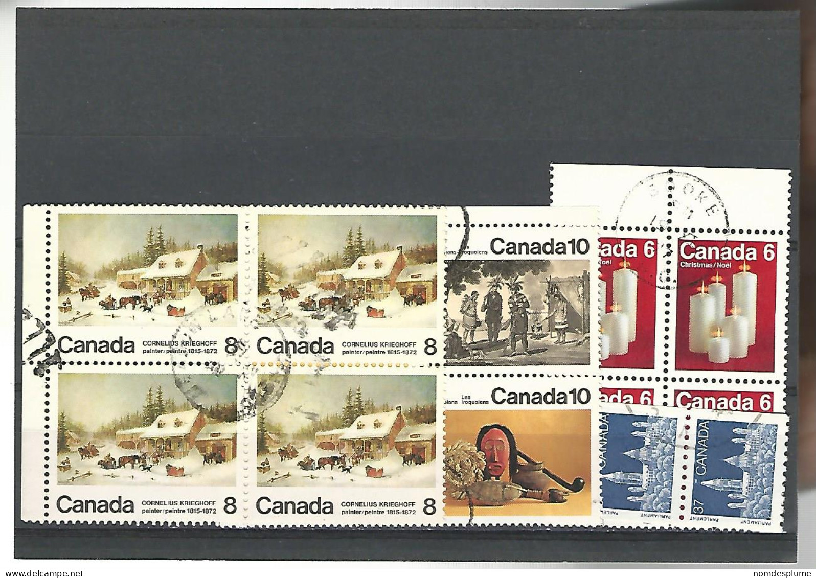 54576 ) Collection Canada Block - Blocchi & Foglietti