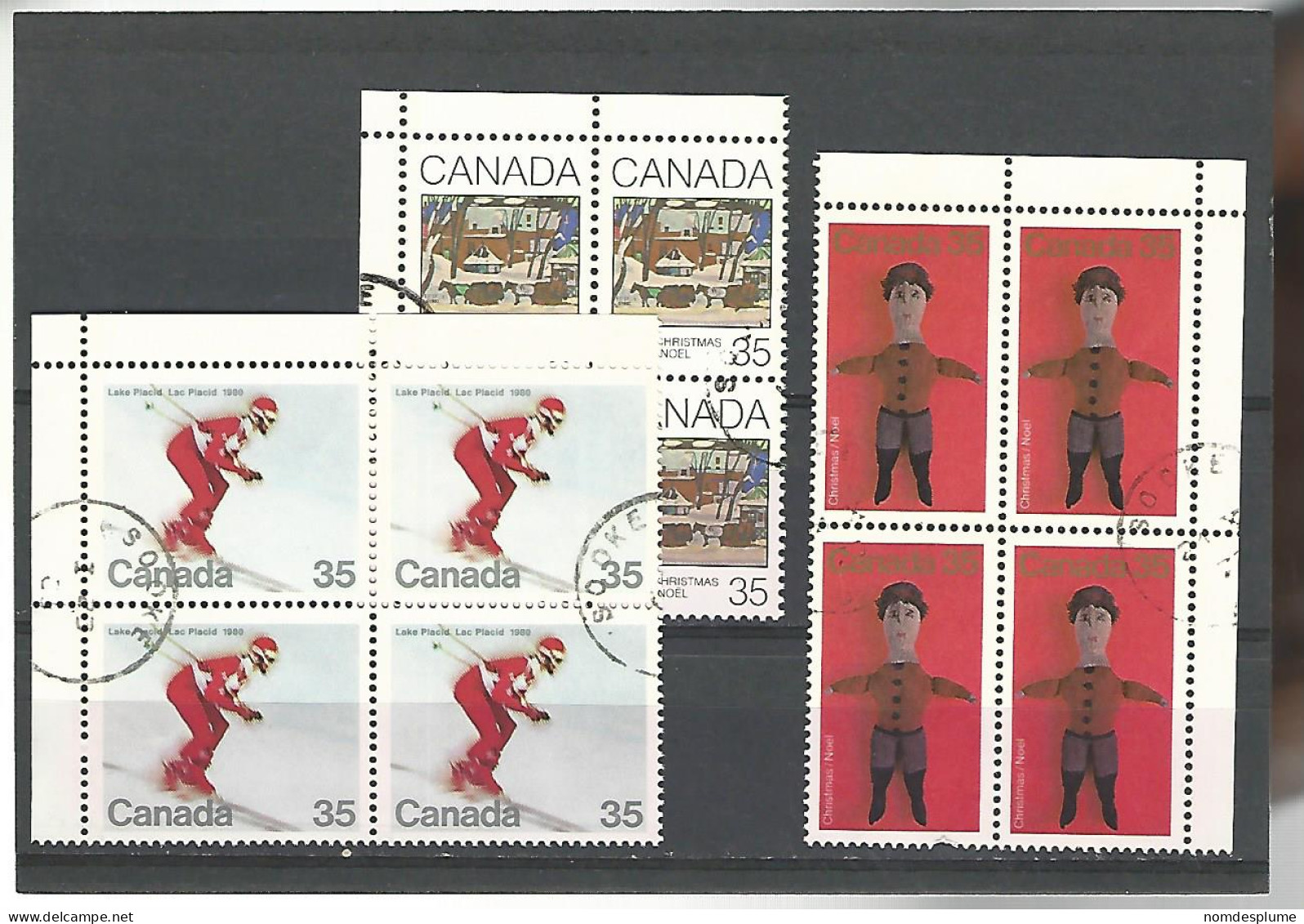 54580 ) Collection Canada Block - Hojas Bloque