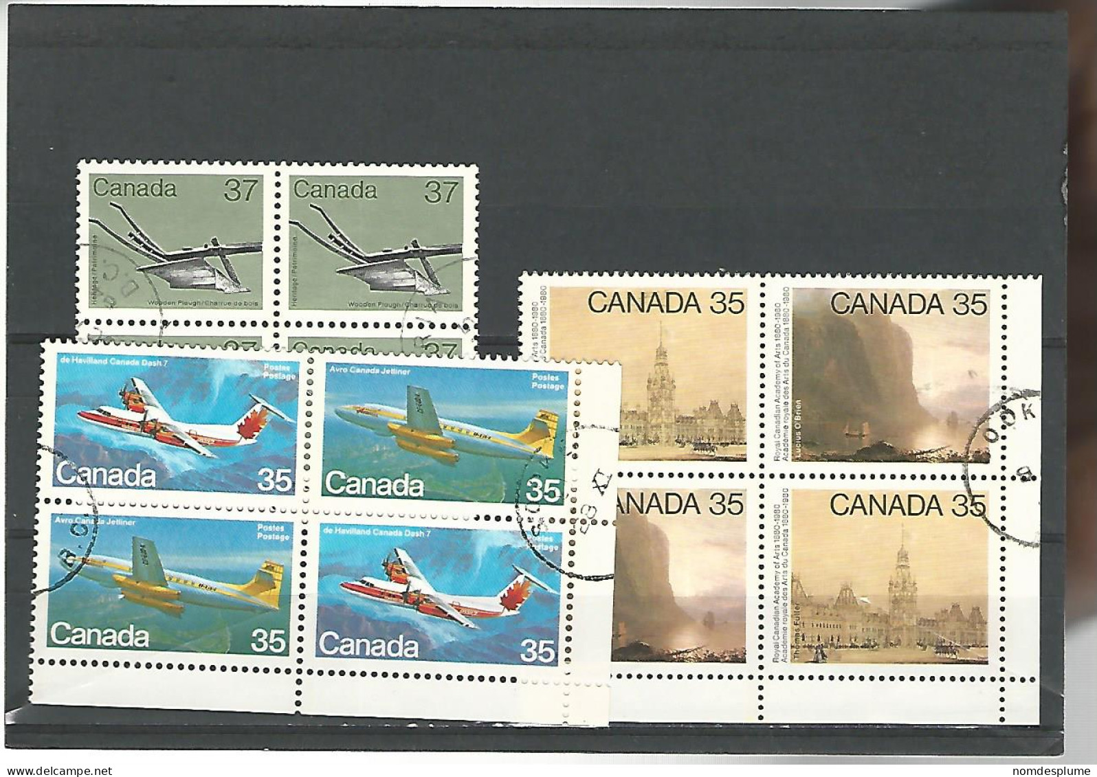 54581 ) Collection Canada Block - Blocs-feuillets