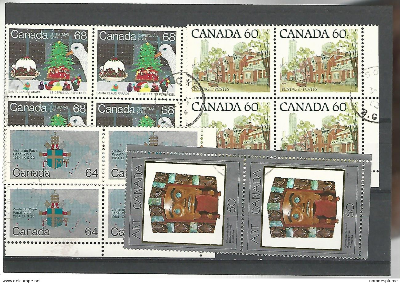 54583 ) Collection Canada Block - Blocs-feuillets