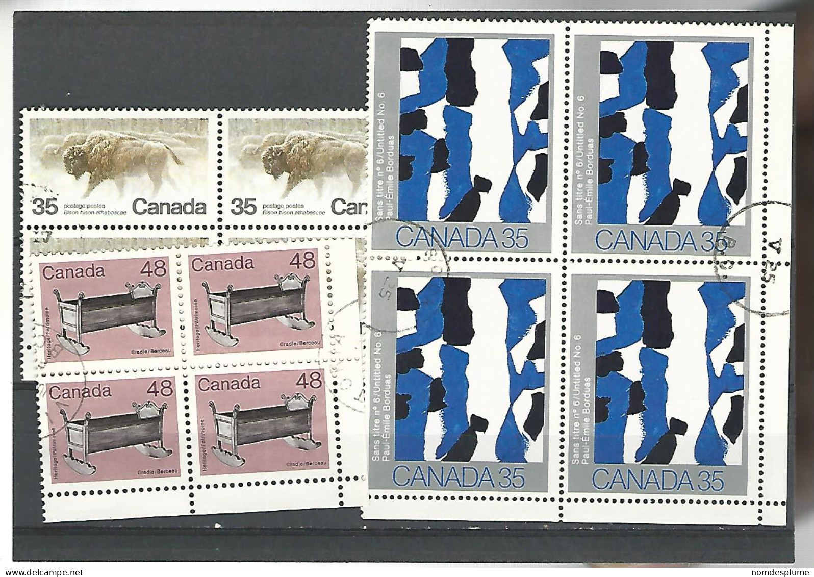 54586 ) Collection Canada Block - Blocks & Kleinbögen