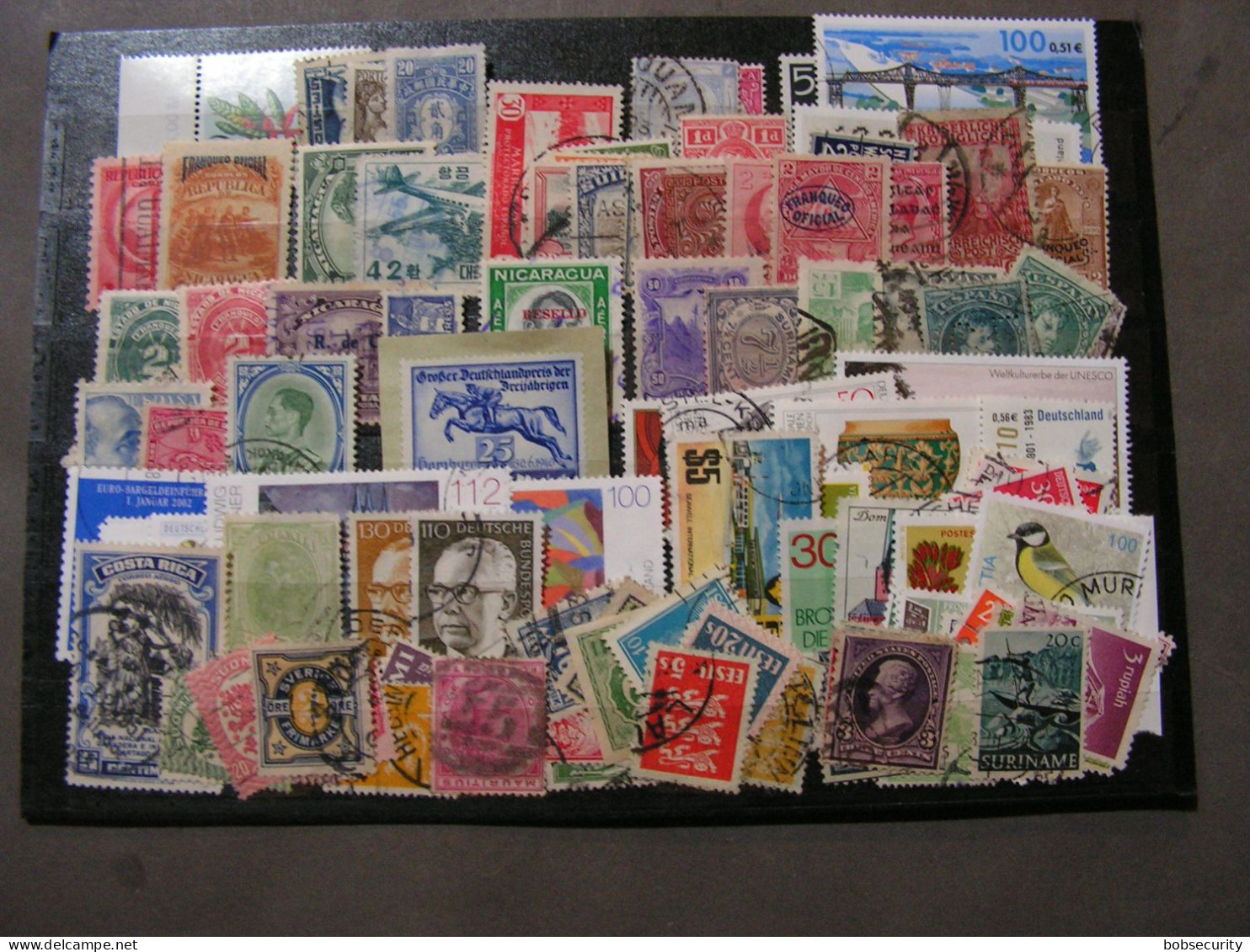 Lot ,  Old And Modern Stamps ,  Many - Mezclas (max 999 Sellos)