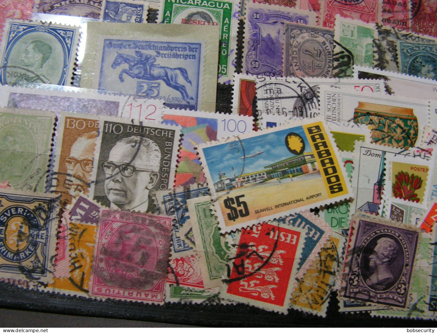 Lot ,  Old And Modern Stamps ,  Many - Mezclas (max 999 Sellos)