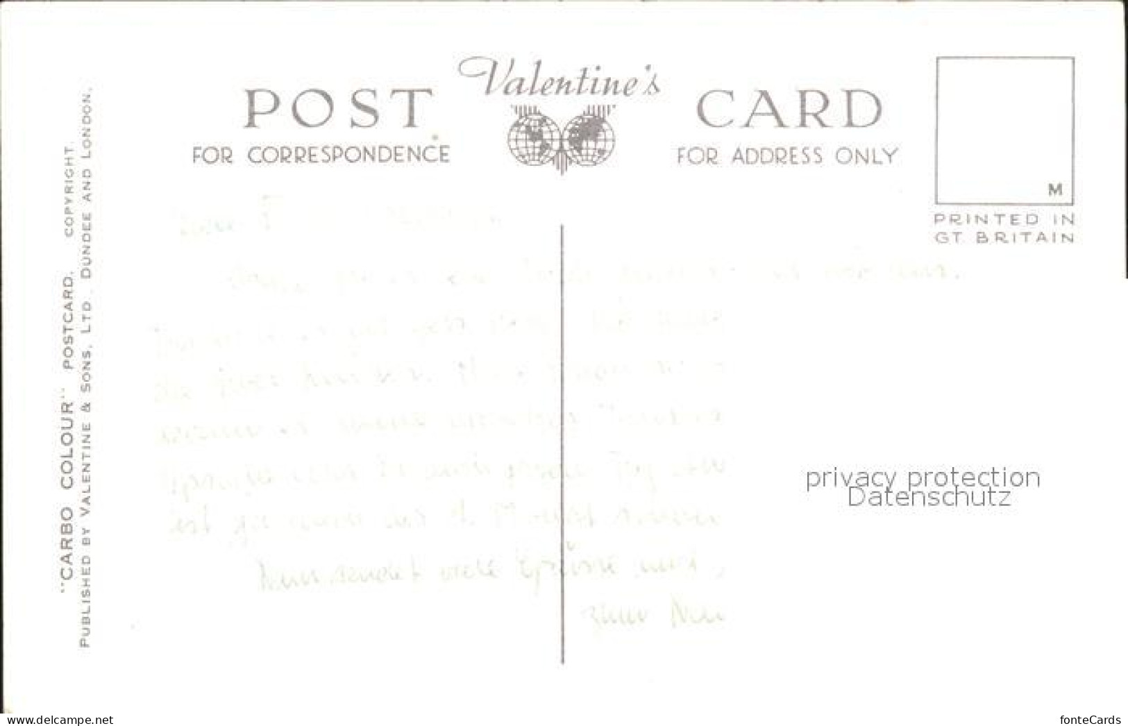 11777632 Bristol UK The City Centre Valentine's Post Card  - Bristol