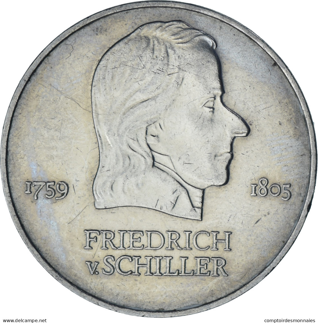 République Démocratique Allemande, 20 Mark, 1972, Berlin, Cupro-nickel, SUP - Sonstige & Ohne Zuordnung