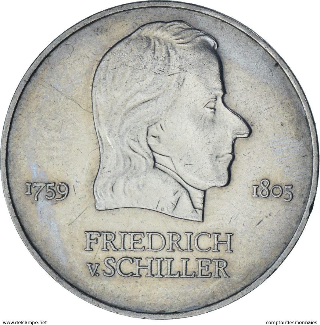 République Démocratique Allemande, 20 Mark, 1972, Berlin, Cupro-nickel, SUP - Other & Unclassified