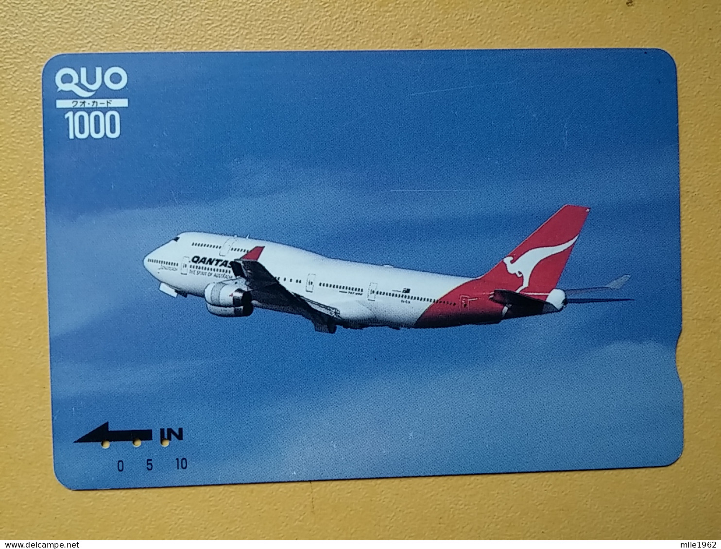 T-443 - JAPAN, Japon, Nipon, Carte Prepayee, Prepaid Card, Avion, Plane, Avio - Flugzeuge