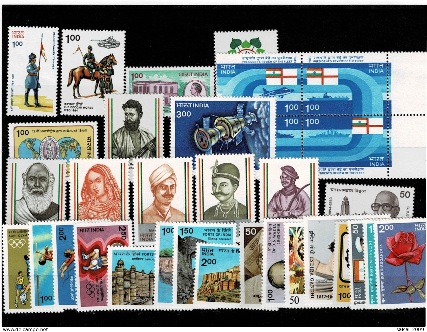 INDIA ,annata ,quasi Completa Nuova MNH ,qualita Splendida - Ungebraucht