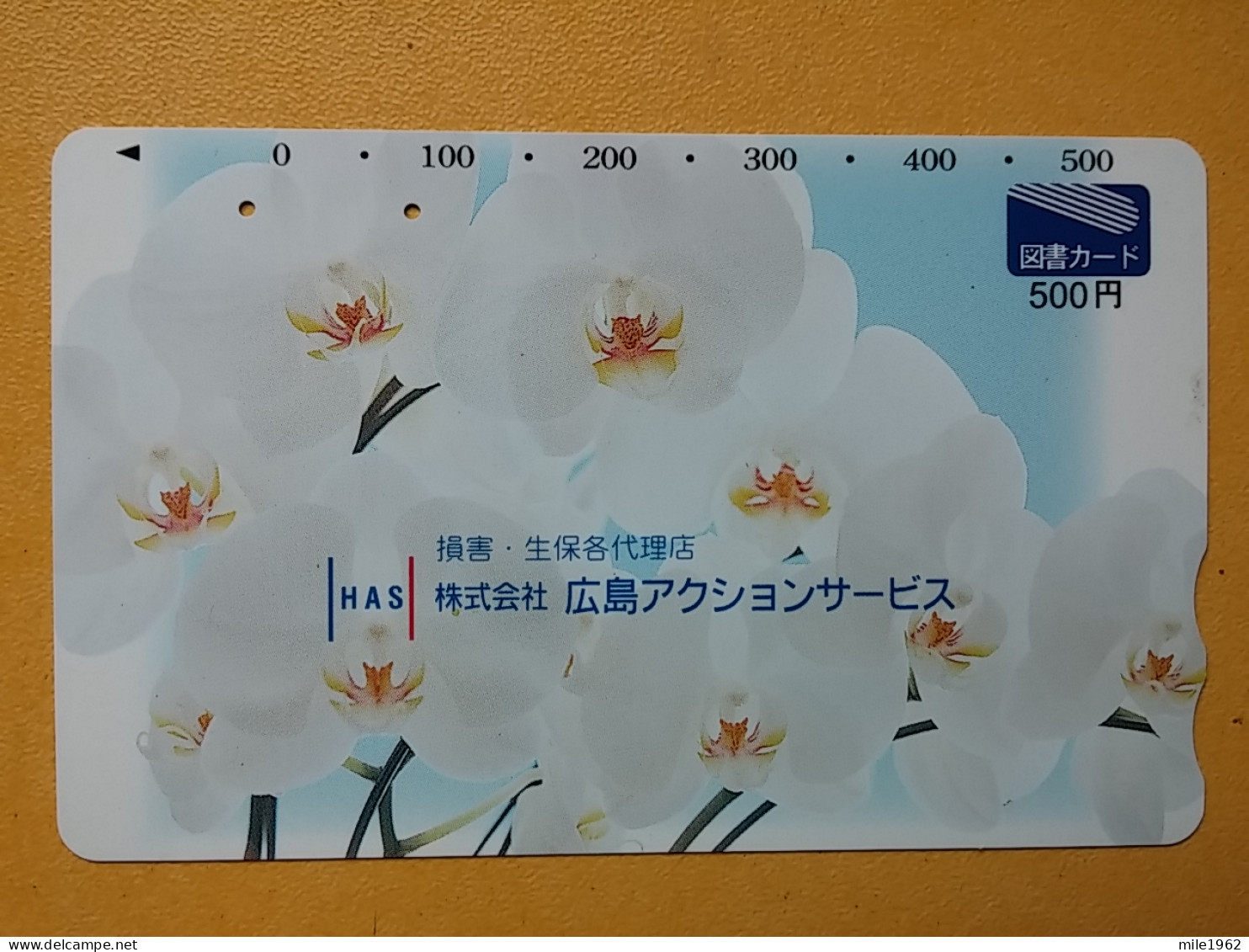 T-446 - JAPAN, Japon, Nipon, Carte Prepayee, Prepaid Card, FLOWER, FLEUR - Flowers