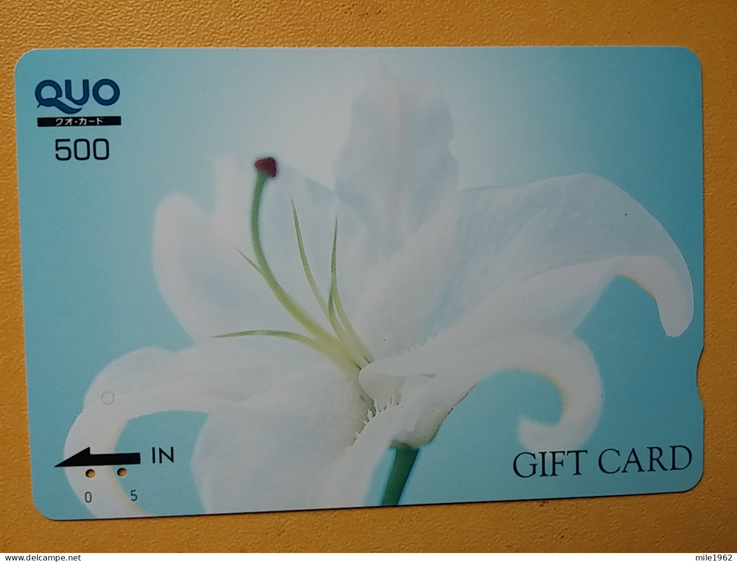 T-446 - JAPAN, Japon, Nipon, Carte Prepayee, Prepaid Card, FLOWER, FLEUR - Fiori