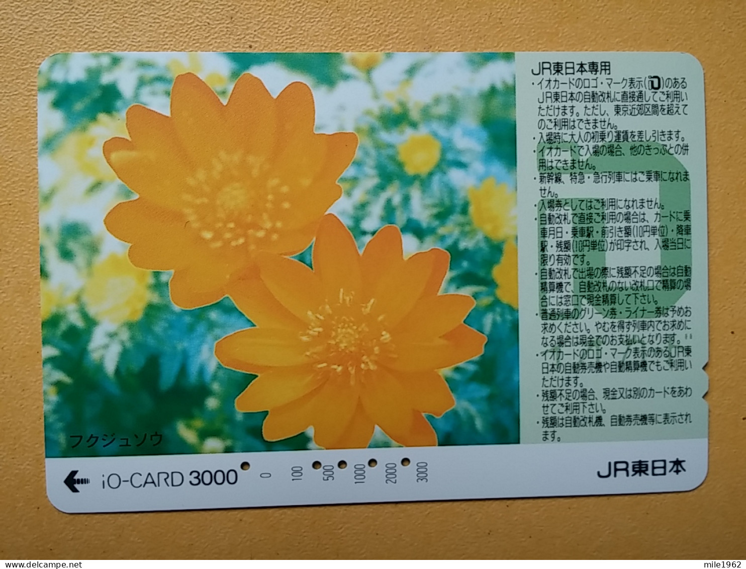 T-446 - JAPAN, Japon, Nipon, Carte Prepayee, Prepaid Card, FLOWER, FLEUR - Fiori