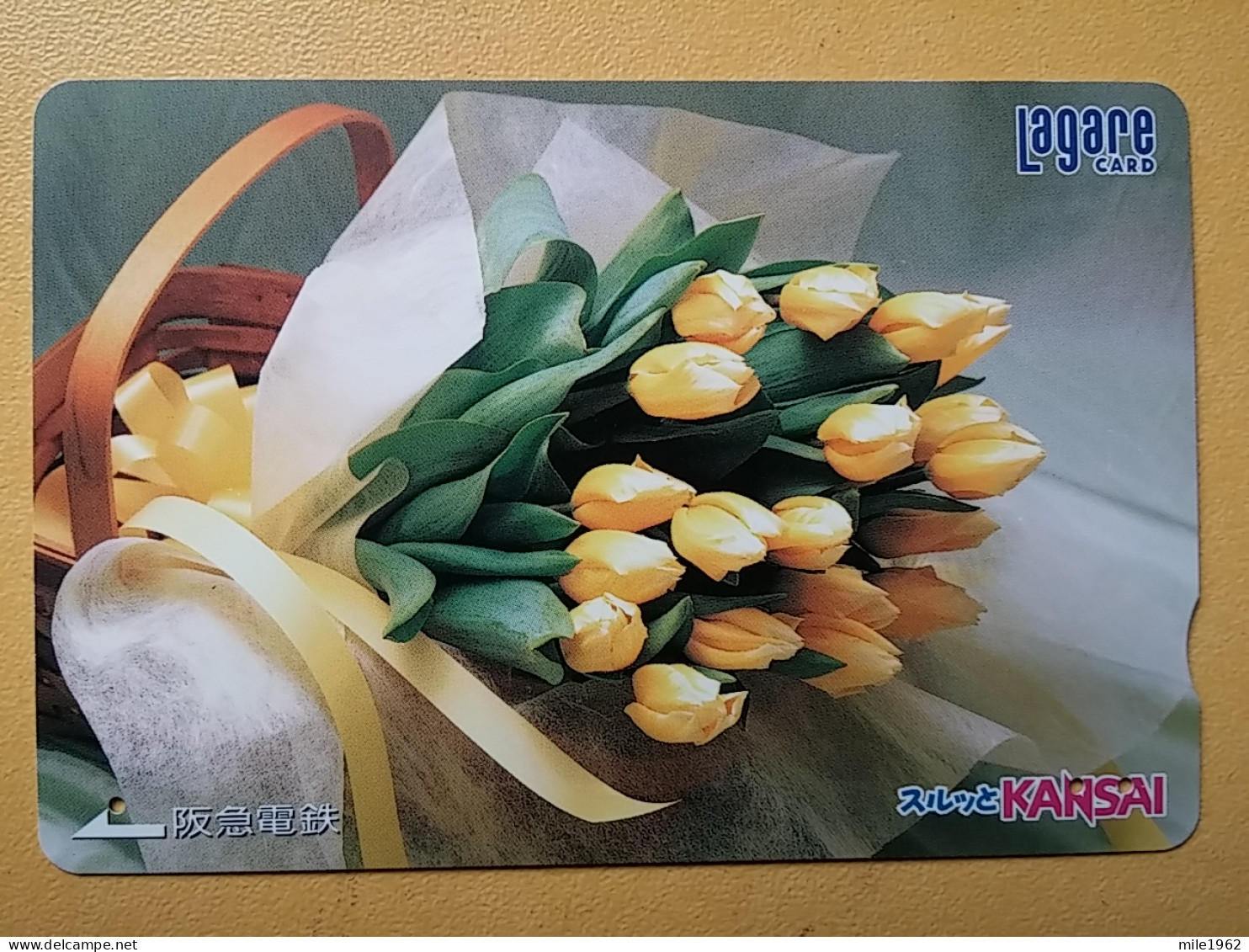 T-446 - JAPAN, Japon, Nipon, Carte Prepayee, Prepaid Card, FLOWER, FLEUR - Bloemen