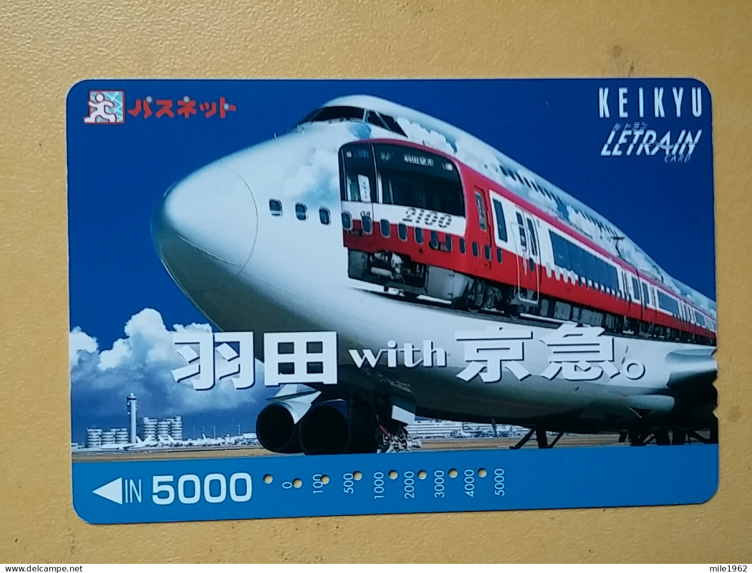 T-451 - JAPAN, Japon, Nipon, Carte Prepayee, Prepaid Card, Avion, Plane, Avio - Flugzeuge