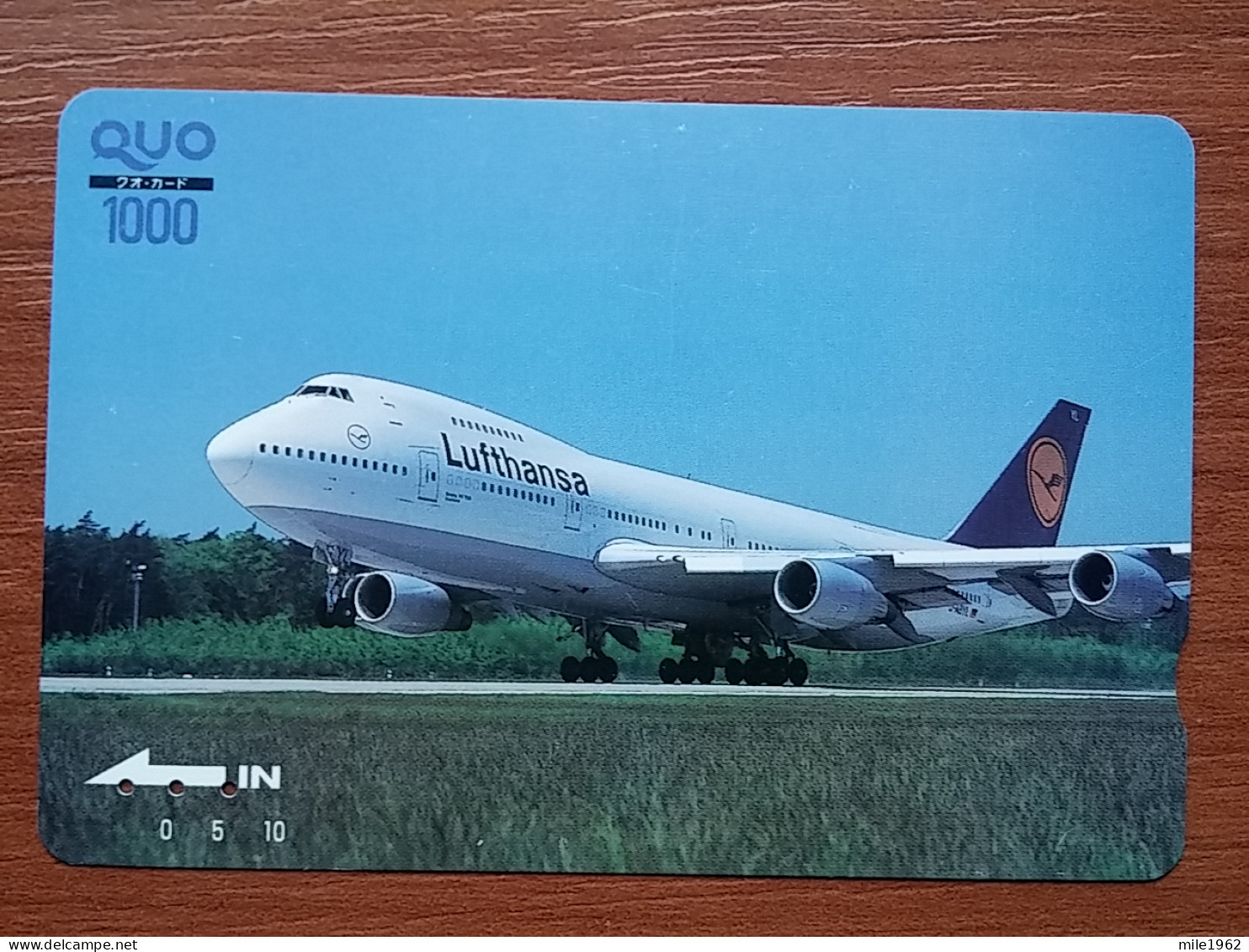 T-451 - JAPAN, Japon, Nipon, Carte Prepayee, Prepaid Card, Avion, Plane, Avio - Flugzeuge