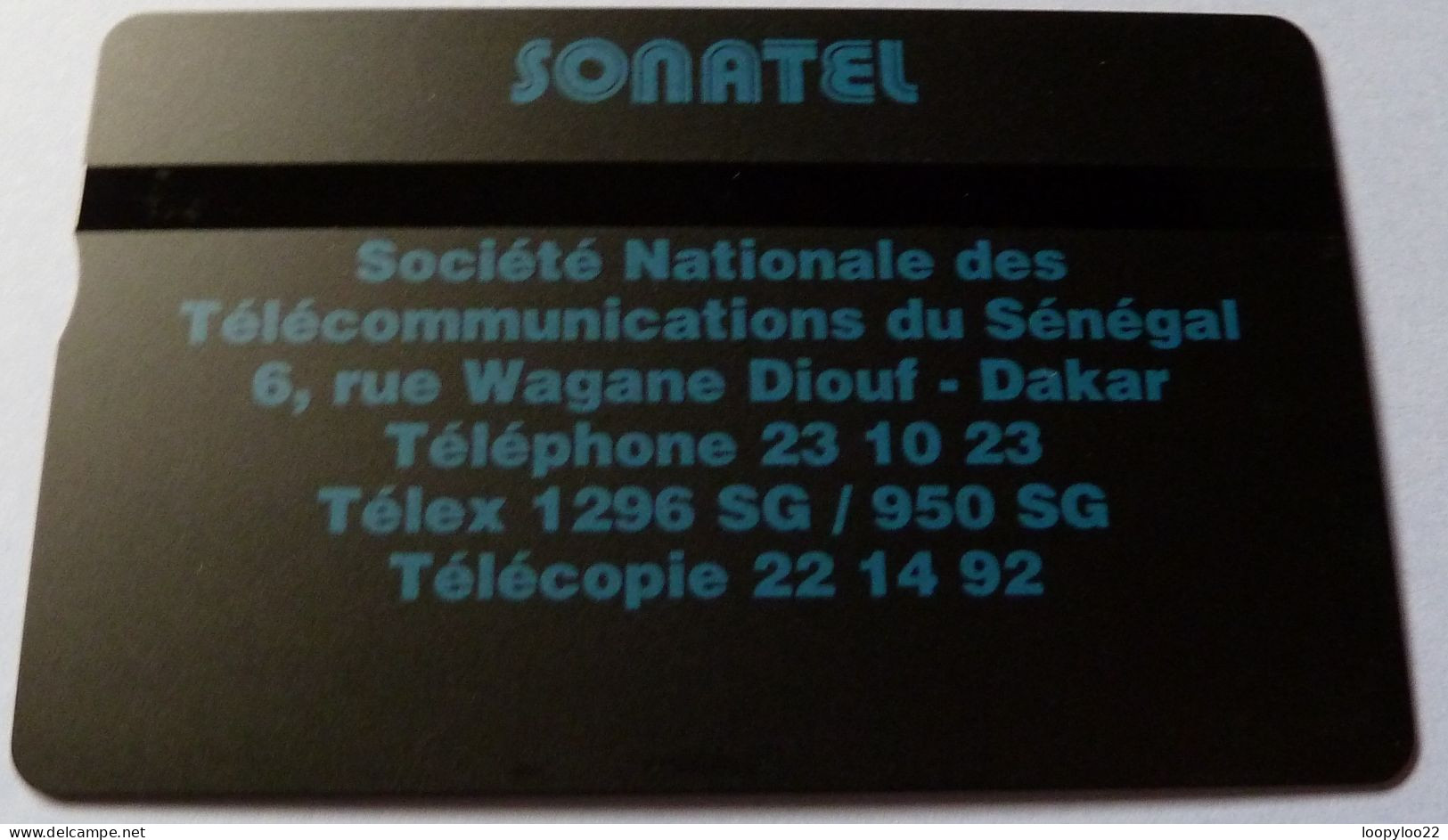 SENEGAL - Landis & Gyr - Sonatel - 40 Units - Specimen - Sénégal