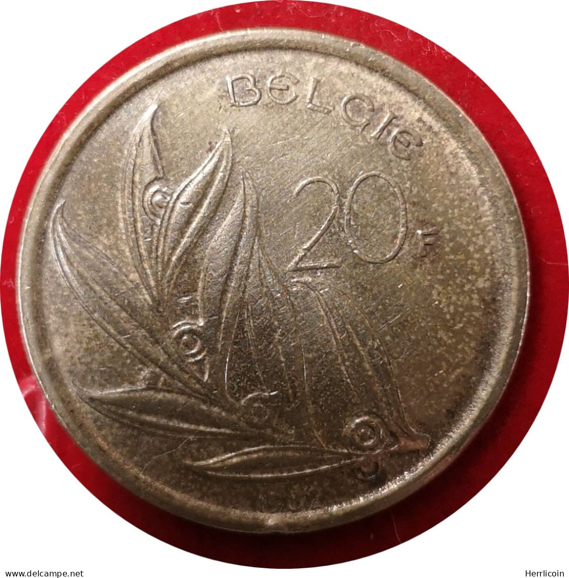 Monnaie Belgique - 1982 - 20 Francs - Baudouin Ier En Néerlandais - 20 Francs