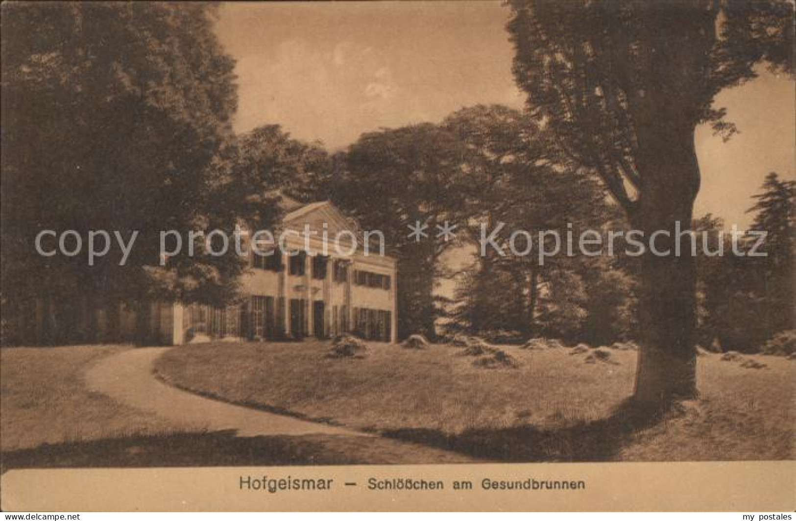 42143330 Hofgeismar Schloesschen Am Gesundbrunnen Hofgeismar - Hofgeismar