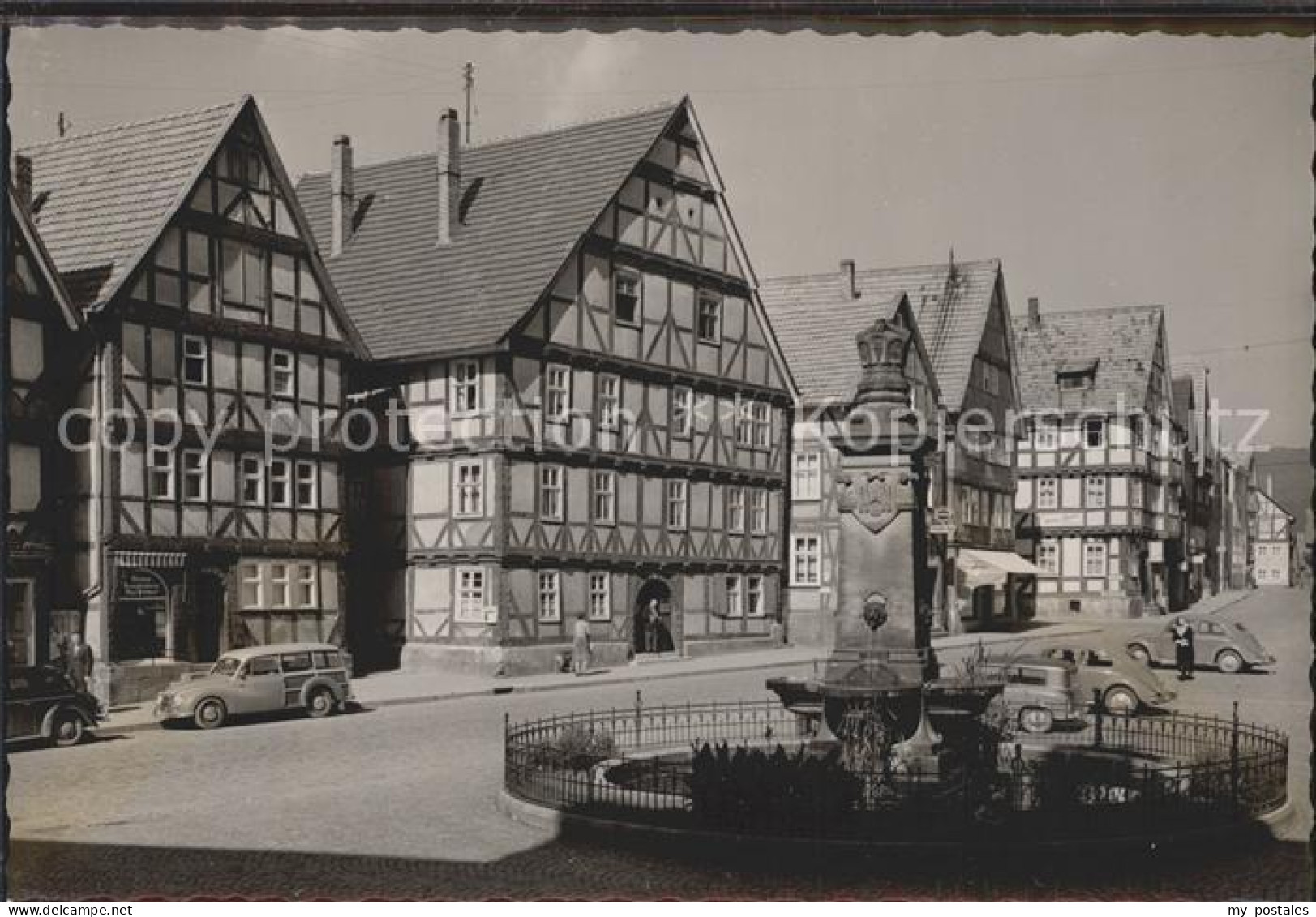 42141960 Hofgeismar Markt Brunnen Hofgeismar - Hofgeismar