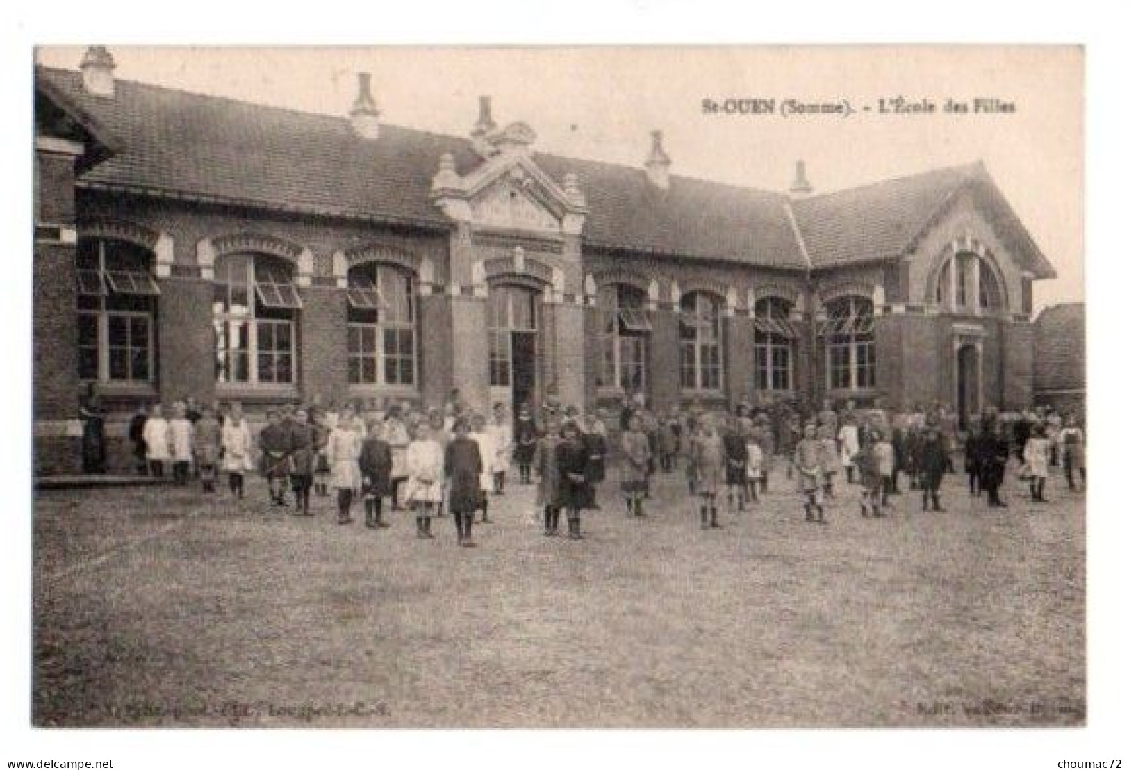 (80) 547, Saint St Ouen, Petit, L'Ecole Des Filles - Saint Ouen
