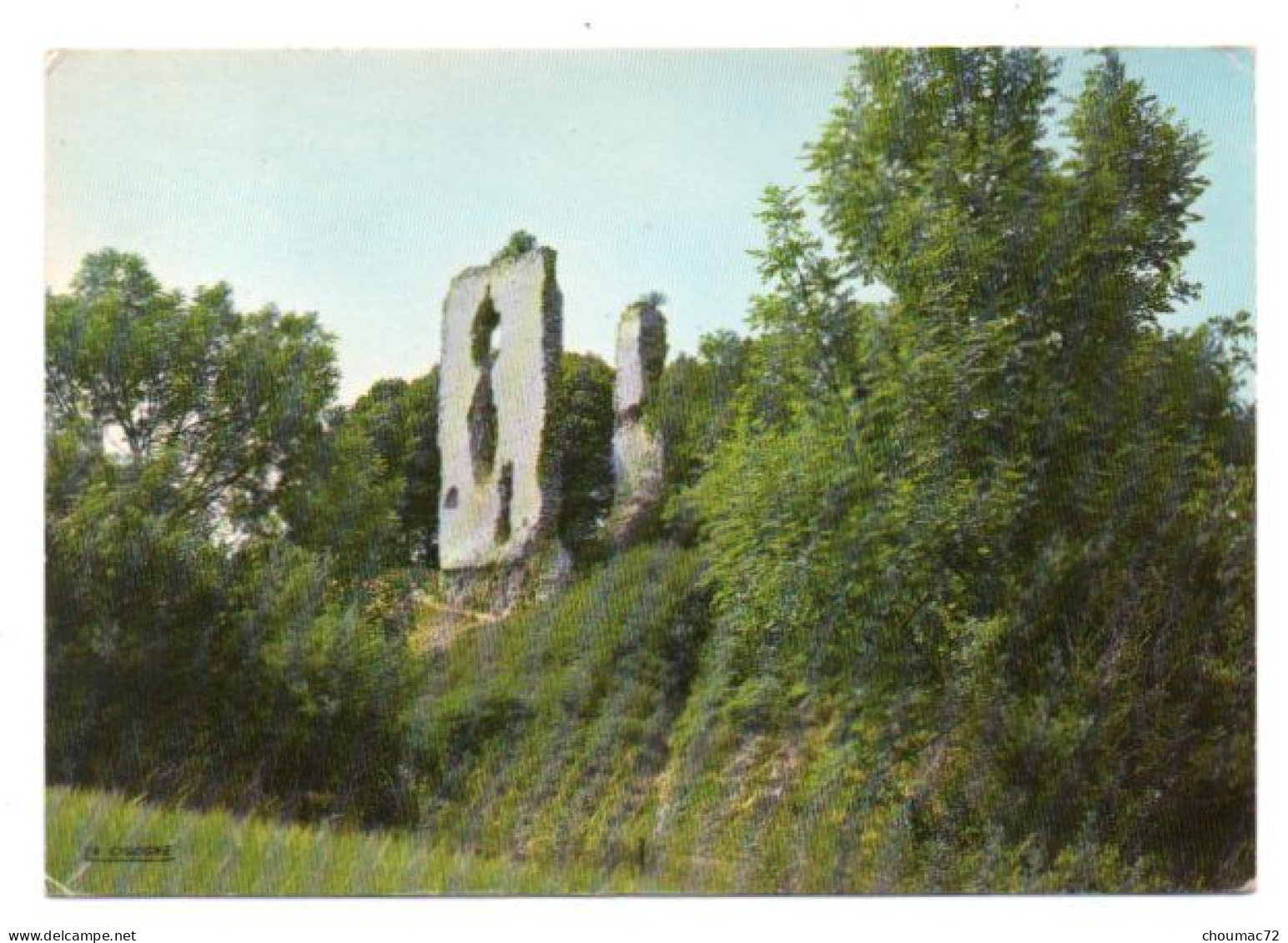 GF (80) 487, Boves, La Cigogne, Ruines Du Château - Boves