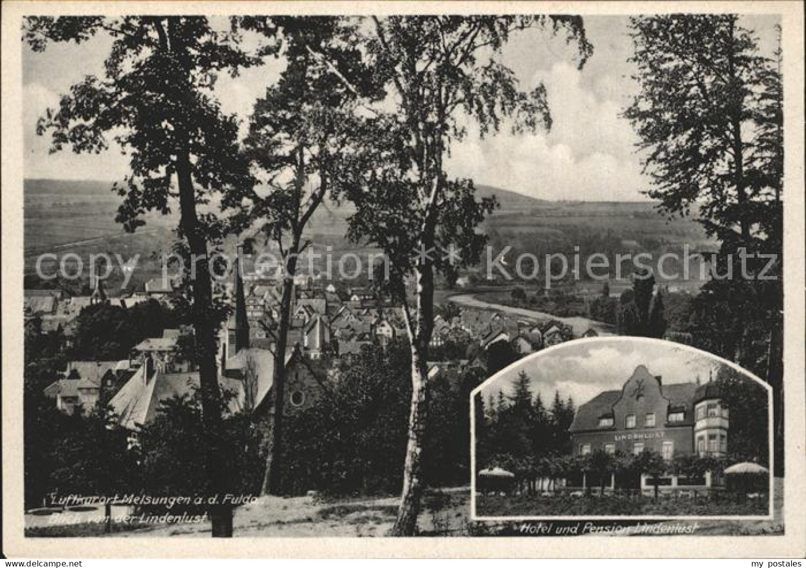 42141789 Melsungen Fulda Hotel Pension Lindenlust Panorama Luftkurort Melsungen  - Melsungen