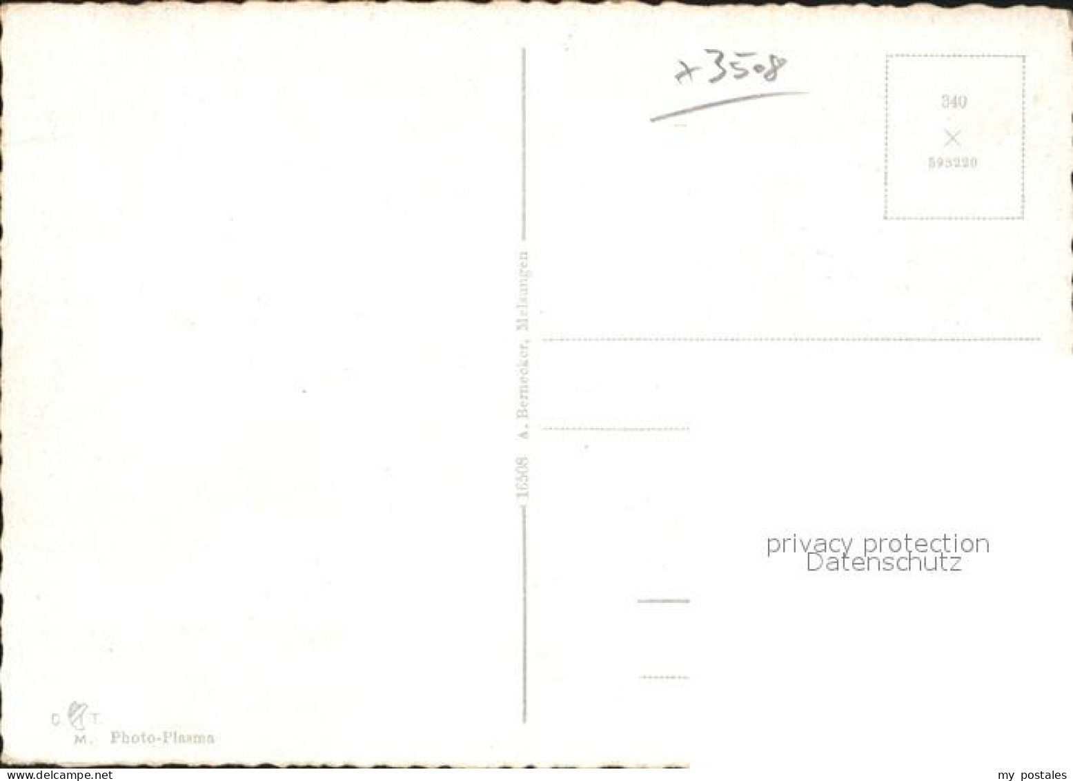 42141788 Melsungen Fulda Panorama Fuldabruecke Inschrift Lindenberg Gasthaus Alt - Melsungen