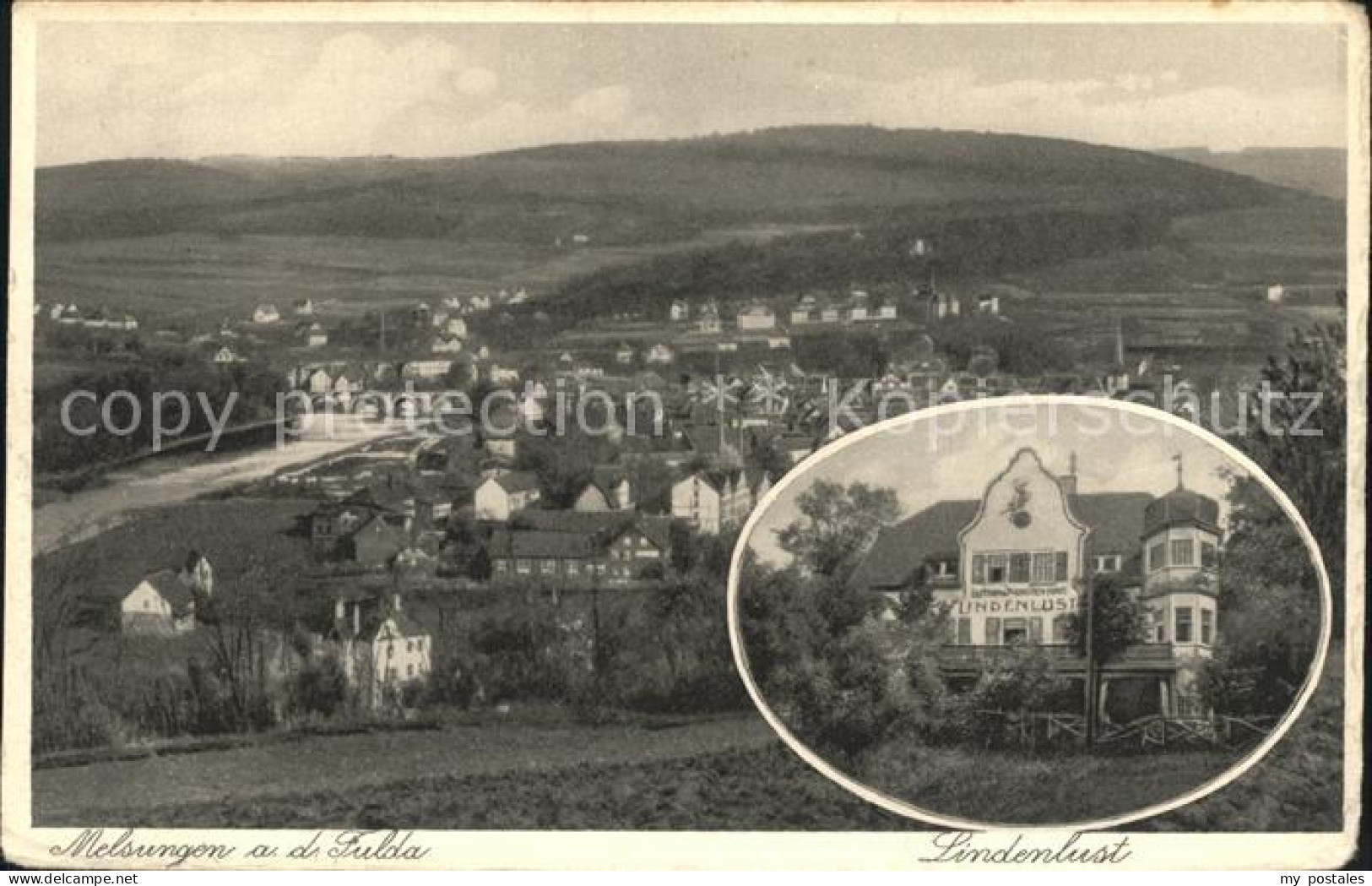 42141771 Melsungen Fulda Hotel Pension Lindenlust Panorama Luftkurort Melsungen  - Melsungen