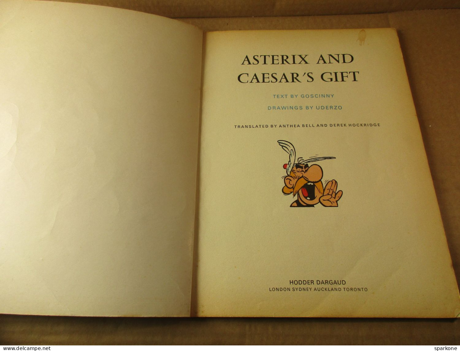 Astérix And Caesar's Gift - éditions De 1979 - Otros & Sin Clasificación