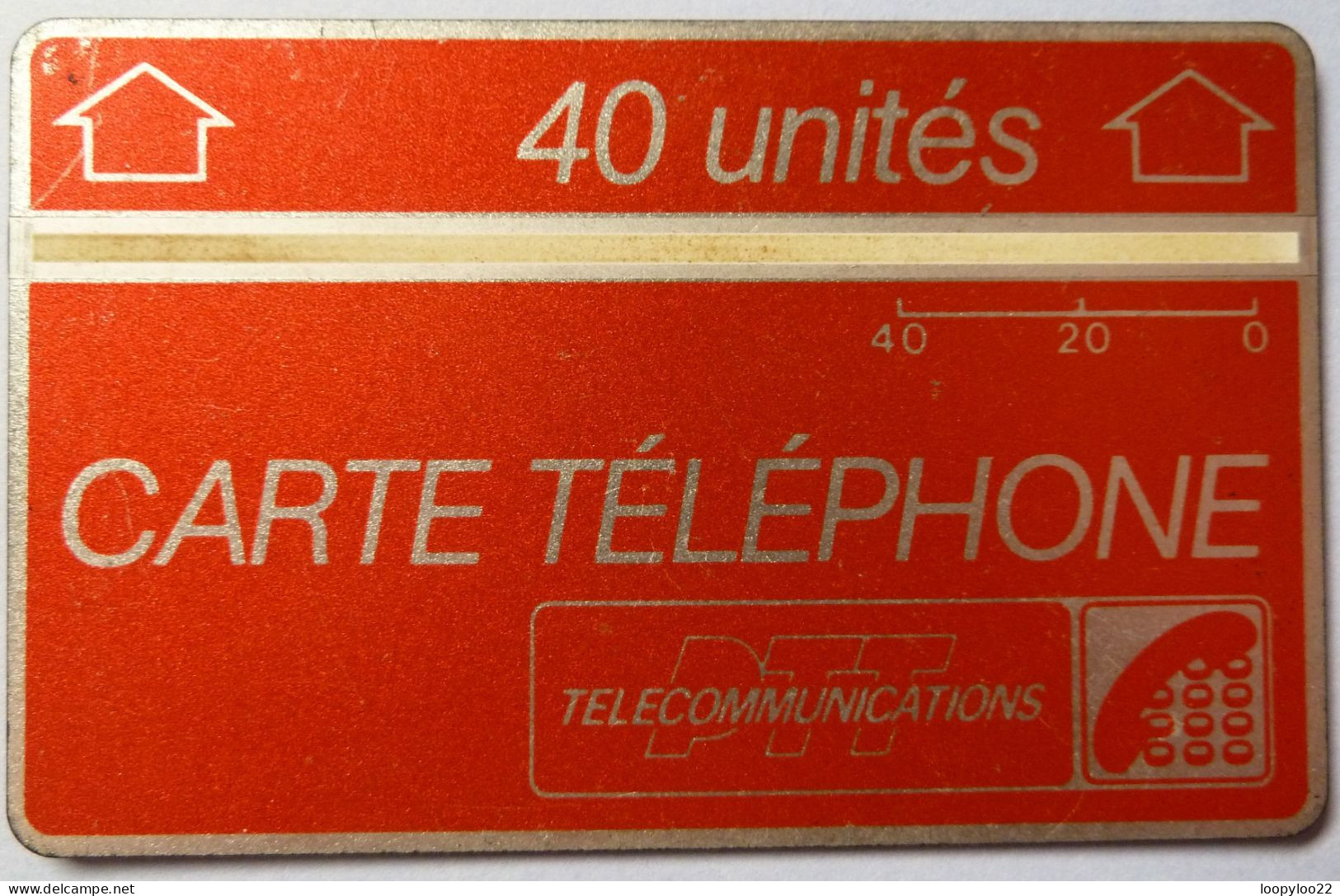 FRANCE - L&G - Landis & Gyr - 40 Units - Carte Telephone PTT - 607F - Used - RRR - Phonecards: Internal Use