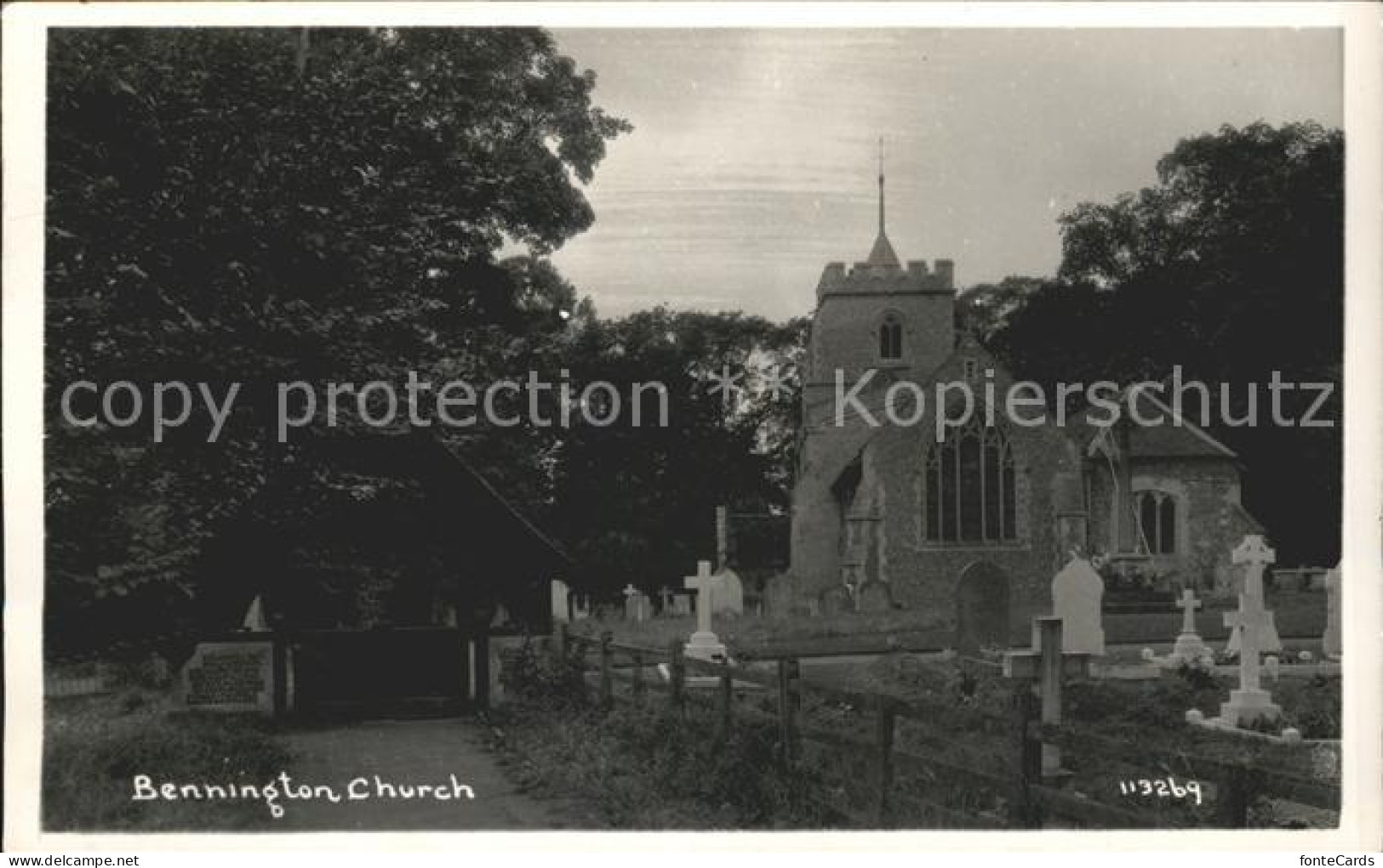 11752162 Bennington_Vermont Church Cemetery - Andere & Zonder Classificatie