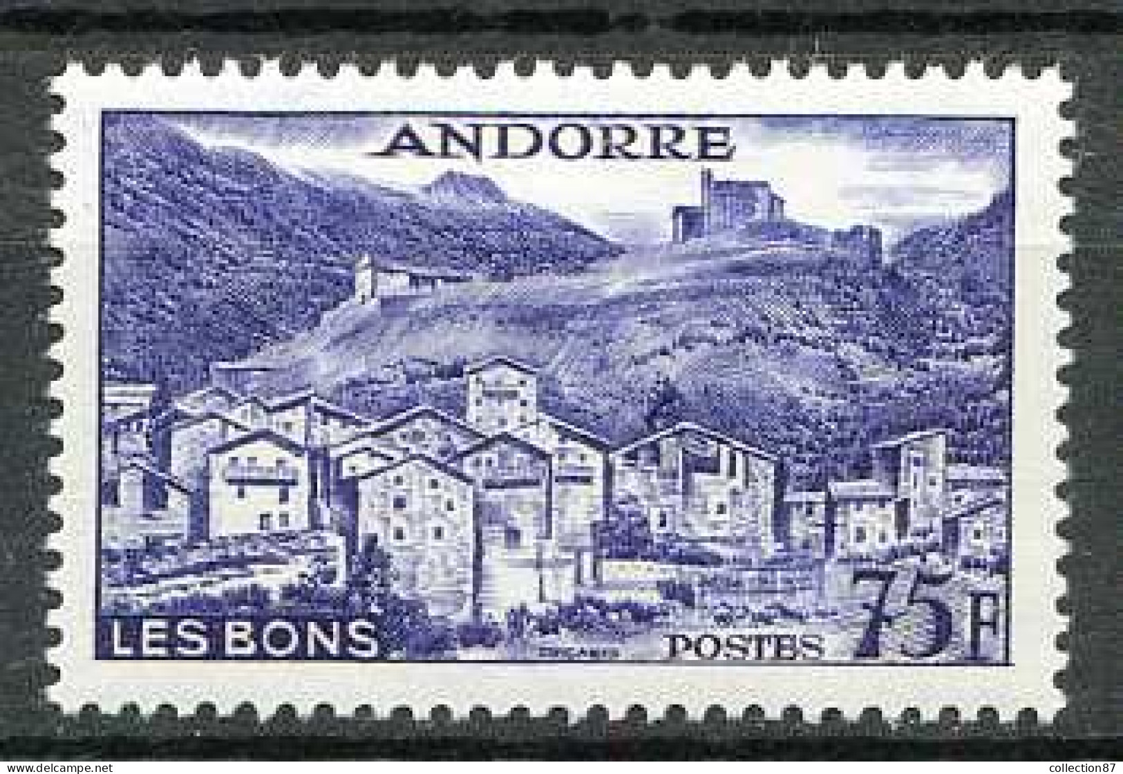 Réf 79 < ANDORRE < Yvert N° 153 * Neuf * MH * < Cote 45 € - Unused Stamps