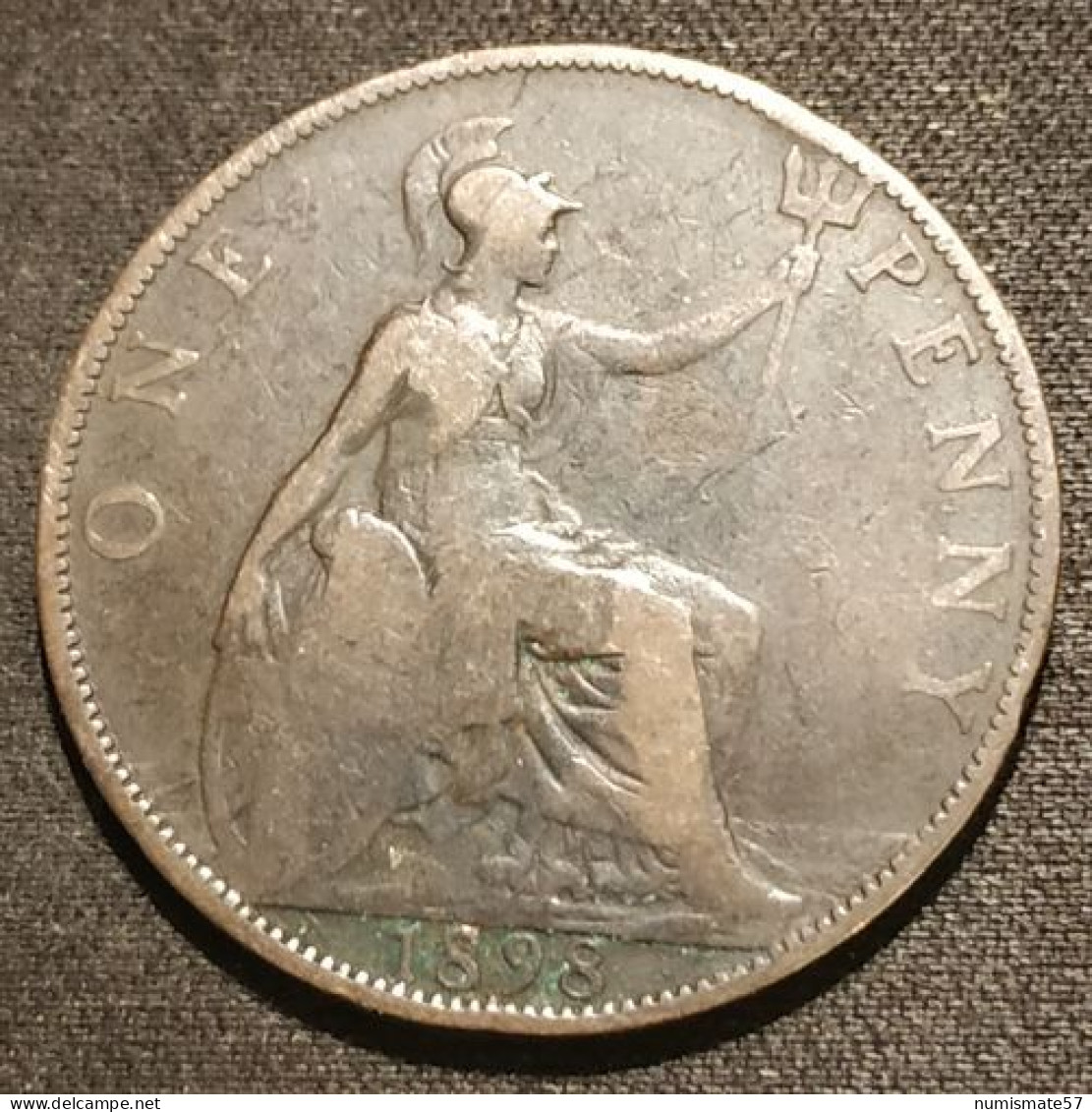 GRANDE BRETAGNE - ONE PENNY 1898 - Victoria - KM 790 - ( Great Britain ) - D. 1 Penny