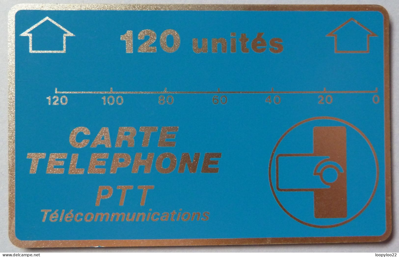 FRANCE - Landis & Gyr - Trial - 120 Unites - F5 - Carte Telephone PTT - Mint - Phonecards: Internal Use