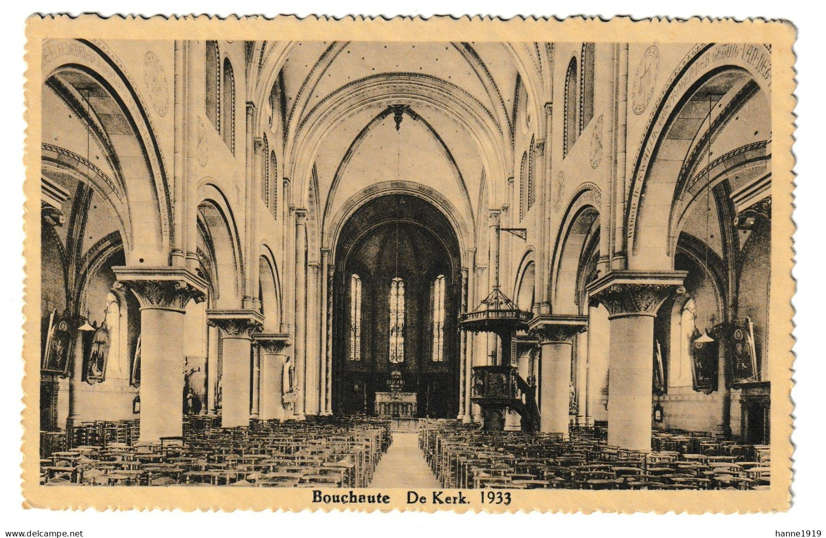 Bouchaute De Kerk 1933 Assenede Htje - Assenede