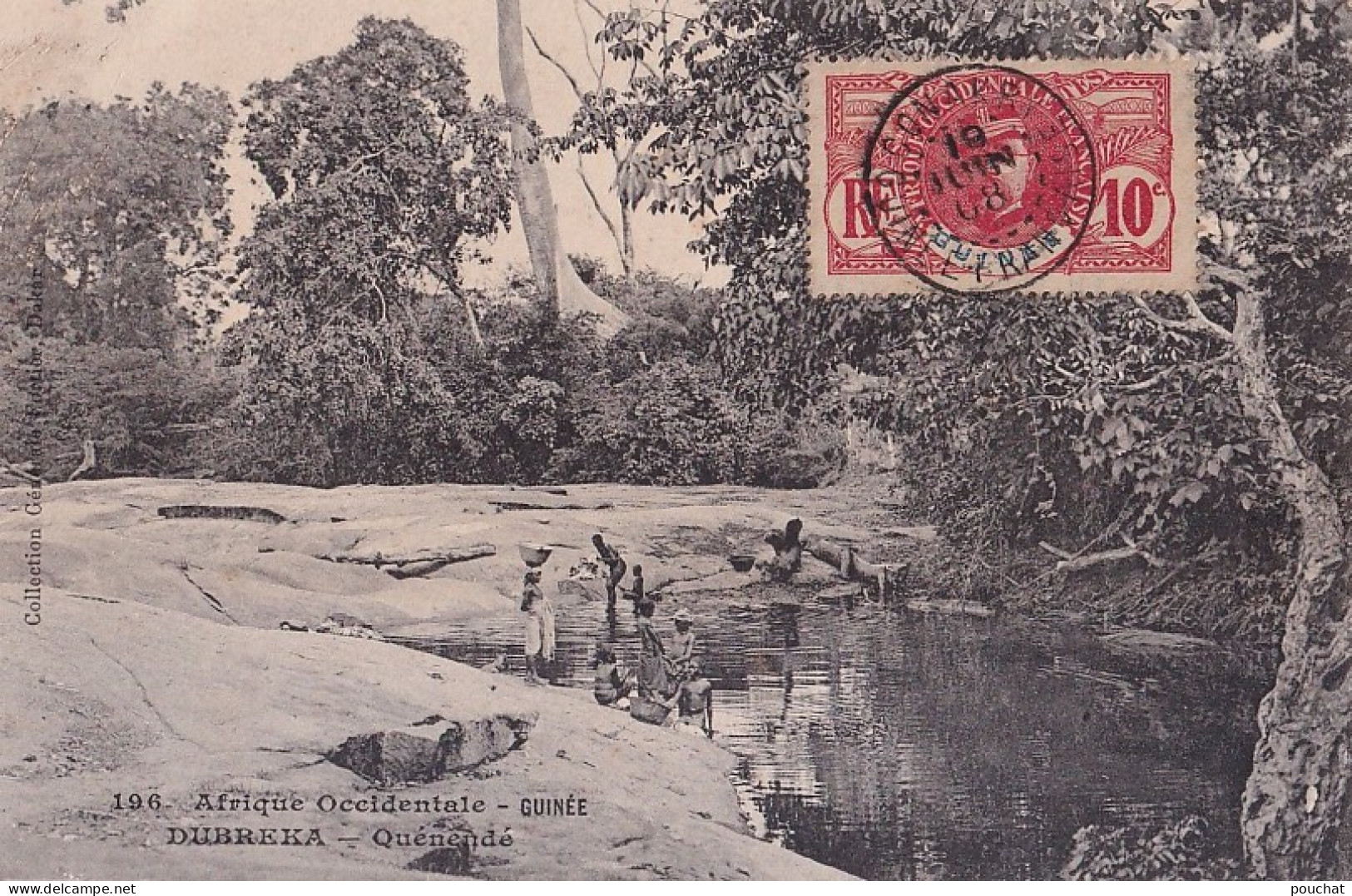 D5- AFRIQUE OCCIDENTALE - GUINEE - DUBREKA - QUENENDE - EN 1908 - Guinée Française