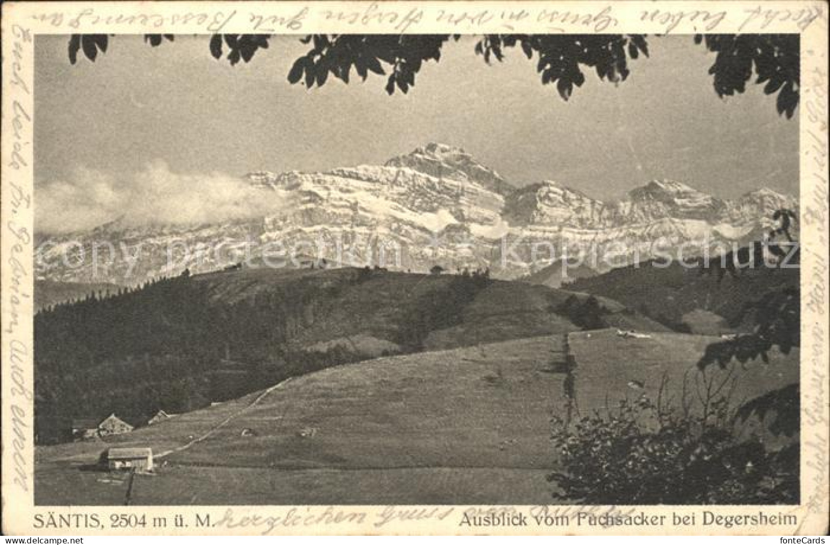 11677053 Saentis AR Ausblick Vom Fuchsacker Bei Degersheim Saentis AR - Autres & Non Classés