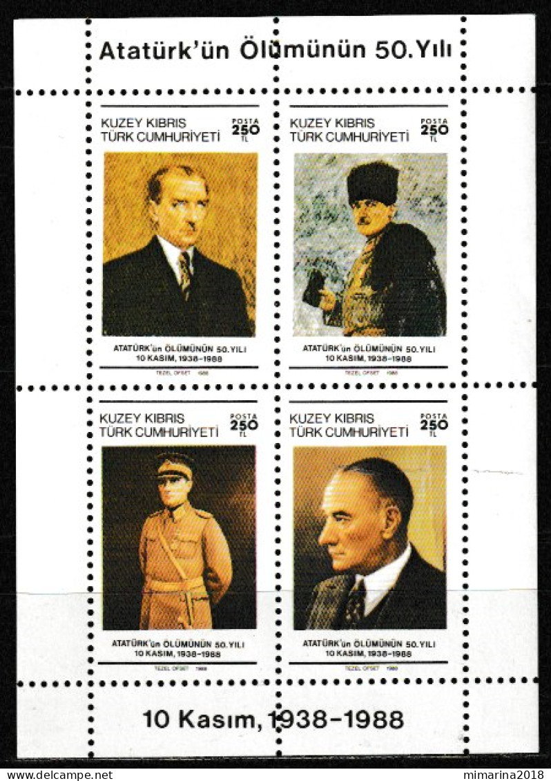 TURKEY  1988  MNH  "ATATURK" - Nuovi