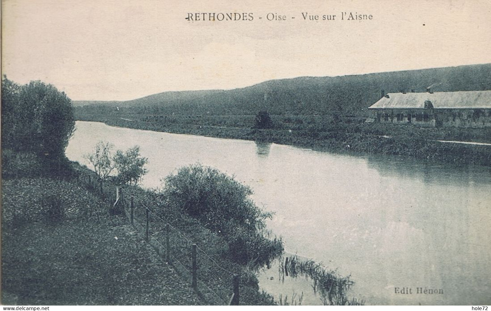 60 - Rethondes (Oise) - Vue Sur L'Aisne - Rethondes