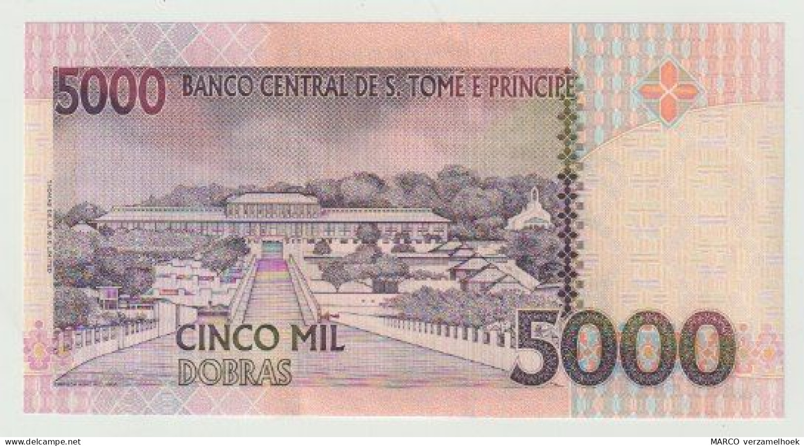 Banknote Sao Tomé En Principe 5000 Dobras 2004 UNC - São Tomé U. Príncipe