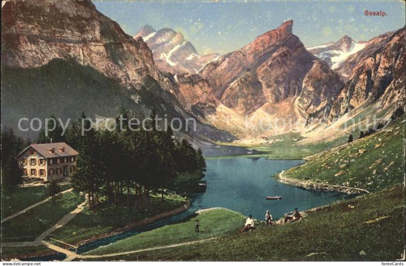 11669863 Seealpsee Seealp Aescher Wildkirchli Seealpsee - Autres & Non Classés