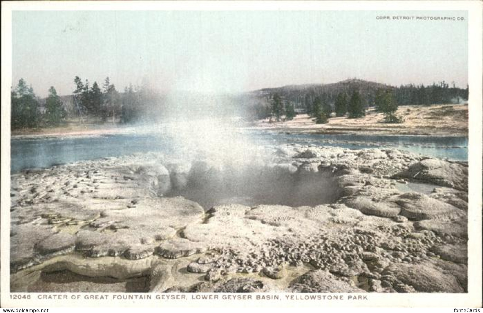 11491562 Yellowstone_National_Park Crater Of Great Fountain Geyser Lower Geyser  - Sonstige & Ohne Zuordnung