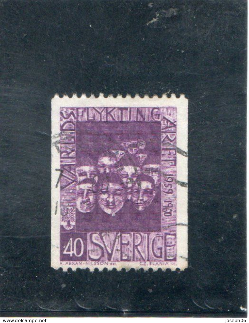 SUEDE    1960  Y.T. N°449  Oblitéré - Used Stamps