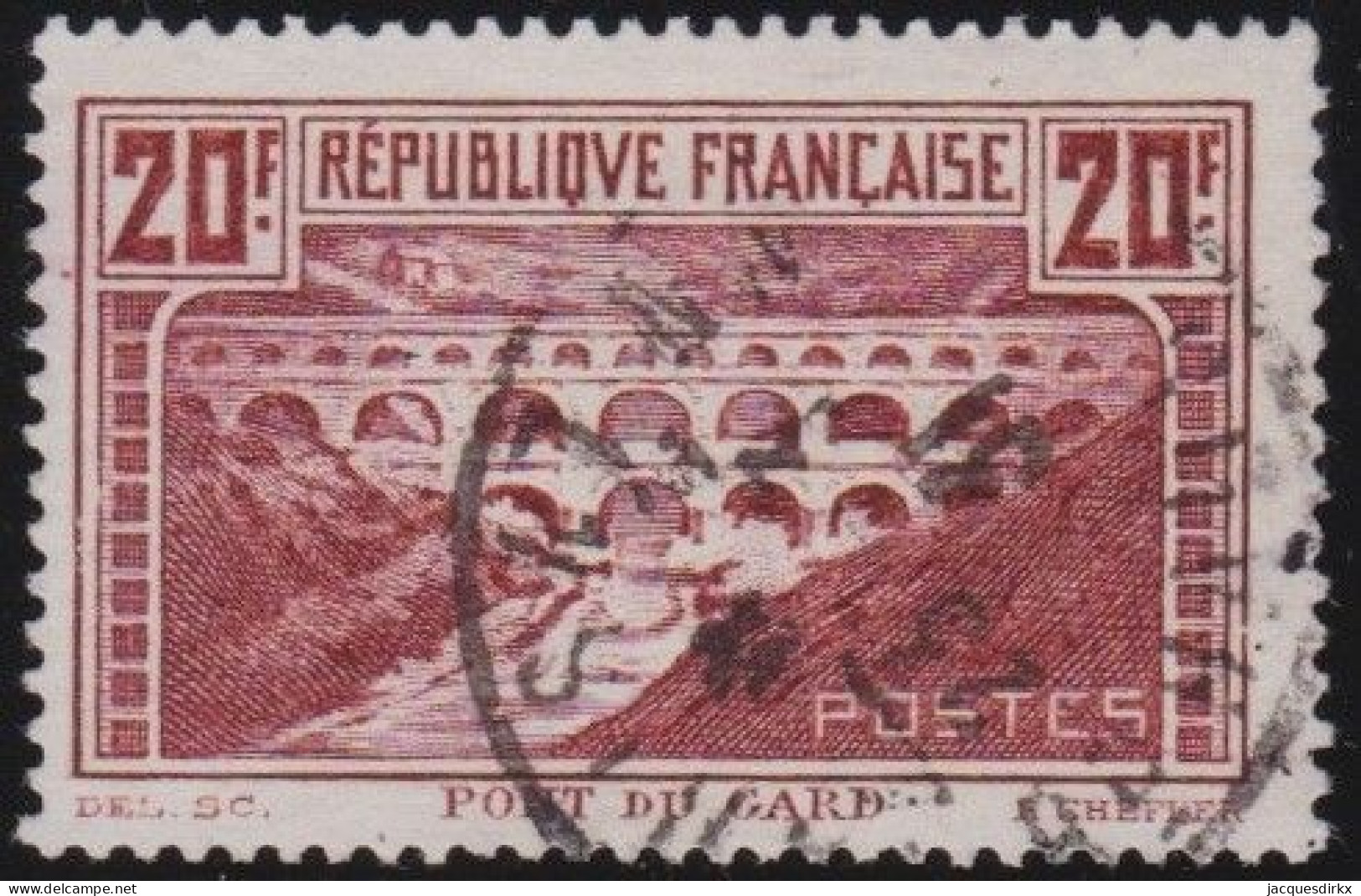 France  .  Y&T   .    262A     .     O         .  Oblitéré - Oblitérés