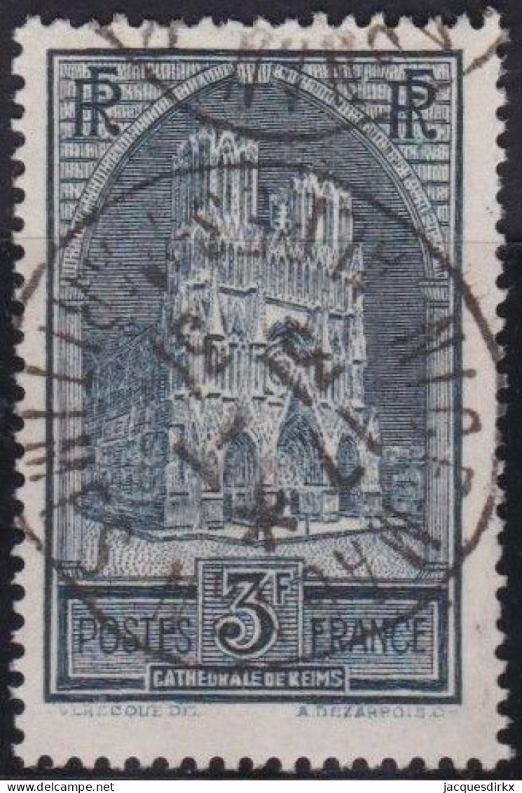 France  .  Y&T   .    259     .     O         .  Oblitéré - Oblitérés