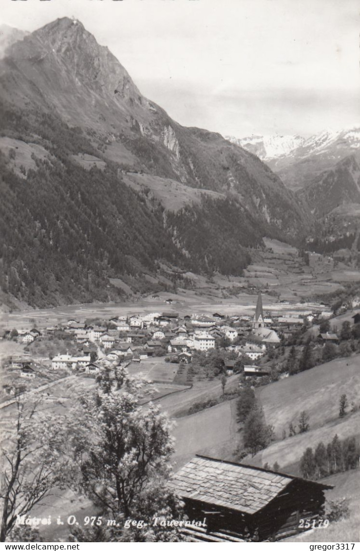 E1360) MATREI In Osttirol Geg. TAUERNTAL - Häuser Kirche Holzhütte ALT ! - Matrei In Osttirol