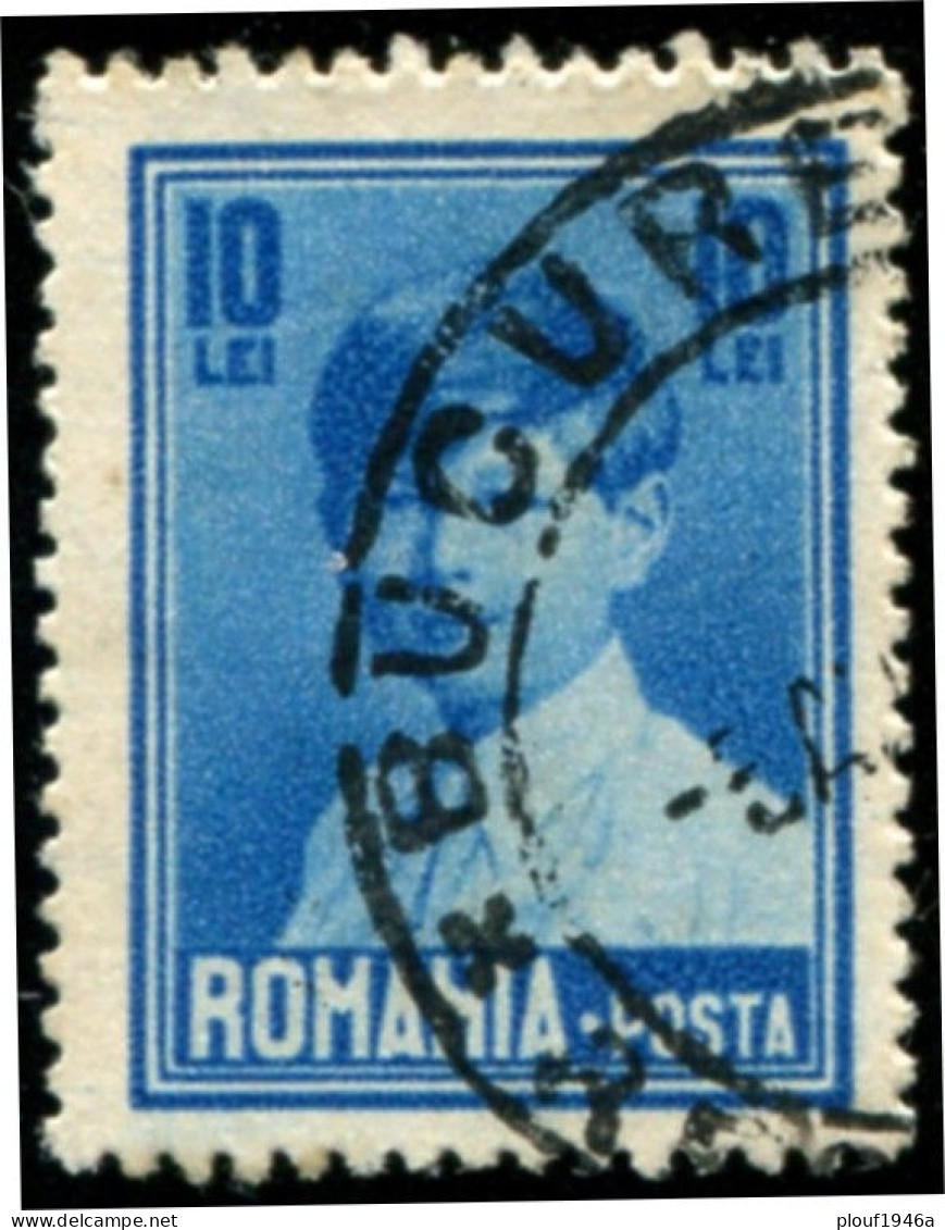 Pays : 409,22 (Roumanie : Royaume (Michel Ier (1928-1930)))  Yvert Et Tellier N° :  343 (o) - Usado